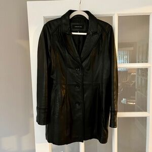 Jones New York leather jacket